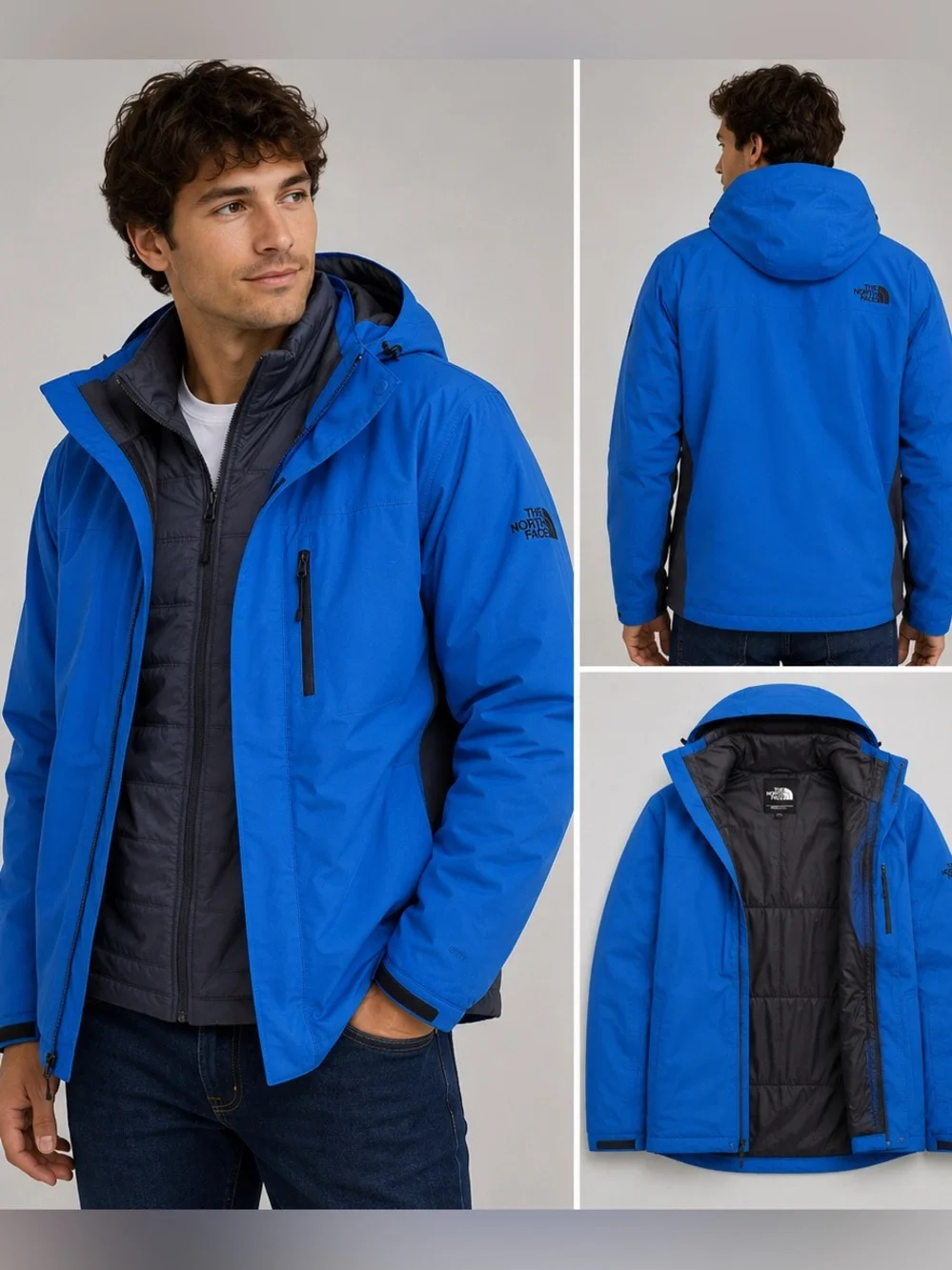 The North Face Traverse Triclimate® 3-in-1 Jacket | Men’s XL | Monster Blue |